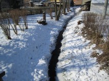 Seilerbach im Winter in Sirbis